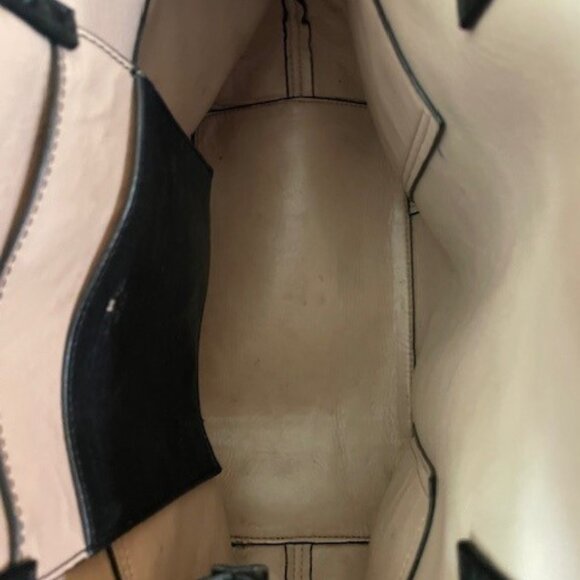 Tory Burch T-Grommet Leather Bucket Bag w Drawstring - Picture 4 of 16